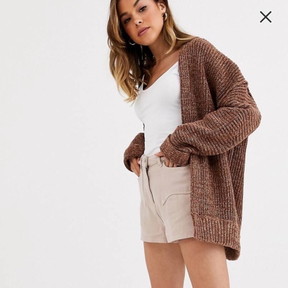 NWOT Free People High Hopes Chunky Cardigan